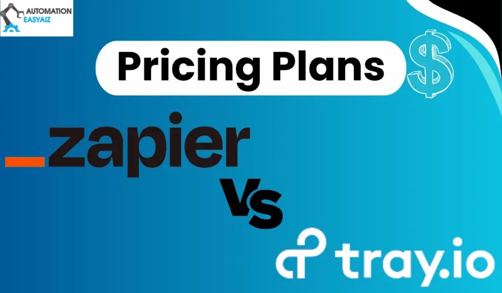 Zapier and tary.io pricing plans